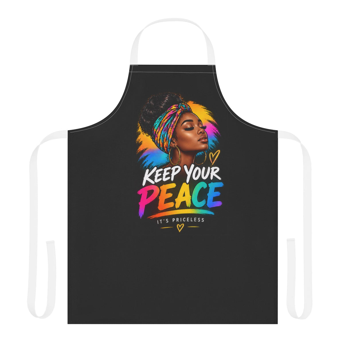 Apron, 5-Color Straps (AOP)