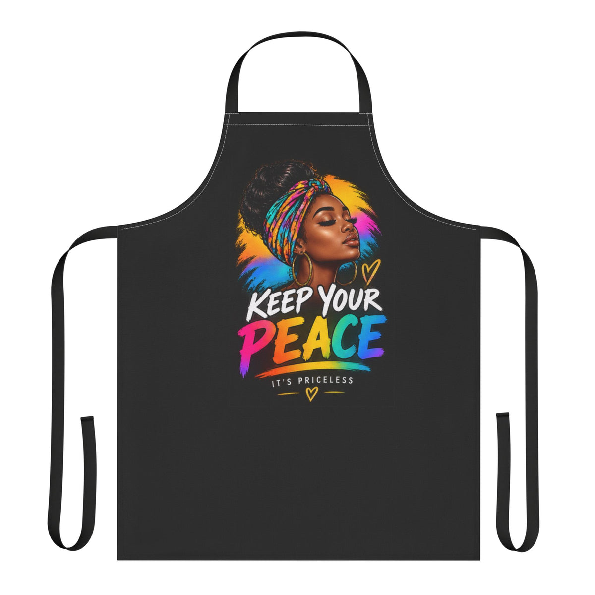Apron, 5-Color Straps (AOP)