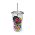 Sunsplash Tumbler with Straw, 16oz