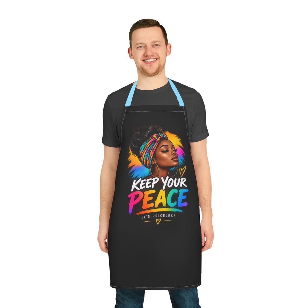 Apron, 5-Color Straps (AOP)